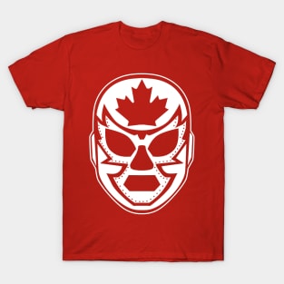 Luchanada Mask (White) T-Shirt